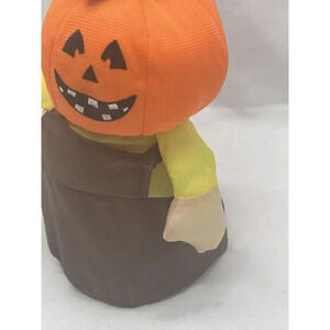 RARE Goffa Vintage 8" Jack O' Lantern Halloween Stuffed Nylon Parachute Decor